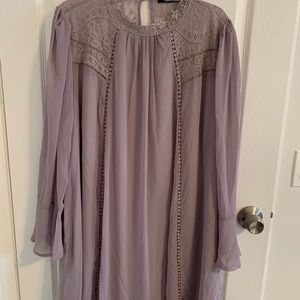 Boutique Lace Flowy Dress